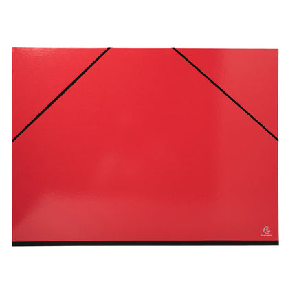 Cartella porta disegni con elastico angolare Iderama - 50 x 65 cm - cartoncino plastificato - colori assortiti - Exacompta