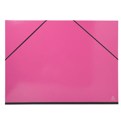 Cartella porta disegni con elastico angolare Iderama - 50 x 65 cm - cartoncino plastificato - colori assortiti - Exacompta