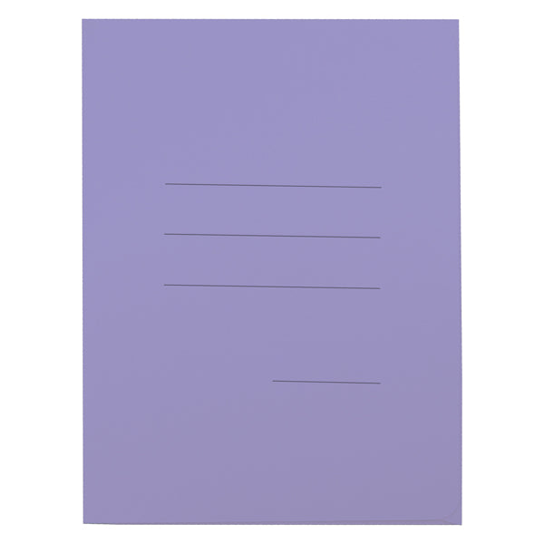 Cartellina 3 lembi con stampa Cartex - 200 gr - A4 - lilla - Blasetti - conf. 25 pezzi