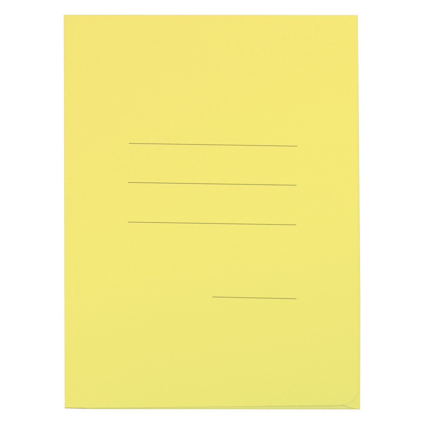 Cartellina 3 lembi con stampa Cartex - 200 gr - A4 - crema - Blasetti - conf. 25 pezzi