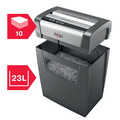 Distruggidocumenti Momentum X410 - a frammenti - 23L - Rexel