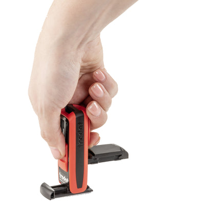 Timbro tascabile Pocket Printy 9511 - personalizzabile - 38 x 14 mm - 4 righe - autoinchiostrante - Trodat