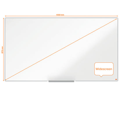 Lavagna bianca magnetica Impression Pro Widescreen - 87 x 155 cm - 70" - Nobo