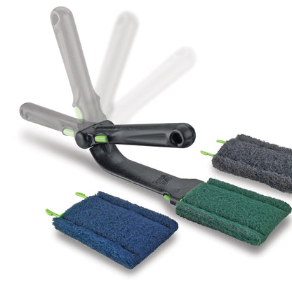 Tamponi media aggressività Fryer&Kitchen Cleaning Tool - verde - Scotch-Brite - conf. 6 pezzi