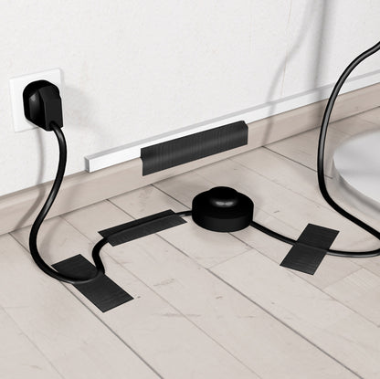Nastro adesivo Extra resistente No residui - 4,8 cm x 18 m - nero - Scotch