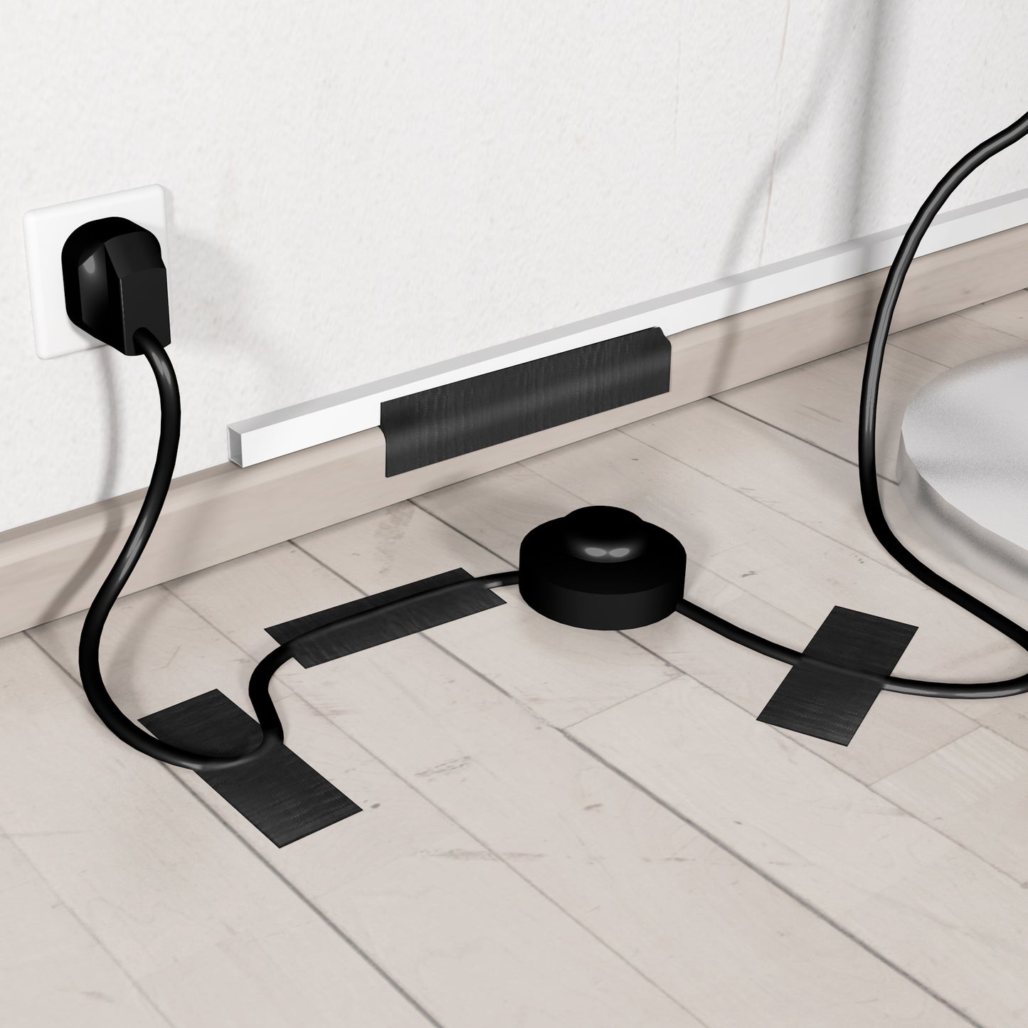 Nastro adesivo Extra resistente No residui - 4,8 cm x 18 m - nero - Scotch