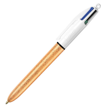Penna a sfera a scatto 4 colori Party - 1,0 mm - Bic - scatola 12 pezzi