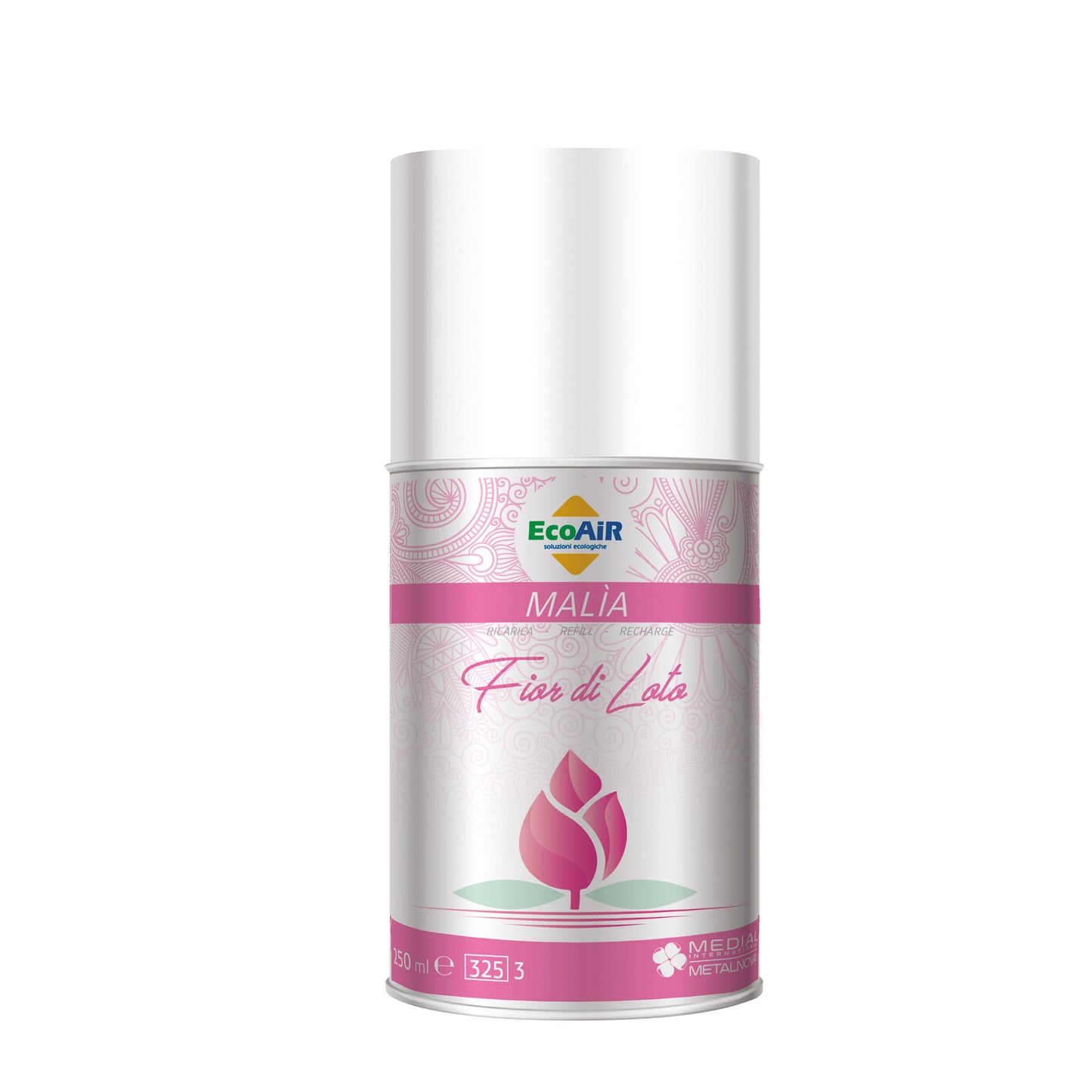 Refill per diffusore Basic - fior di loto - 250 ml - Medial