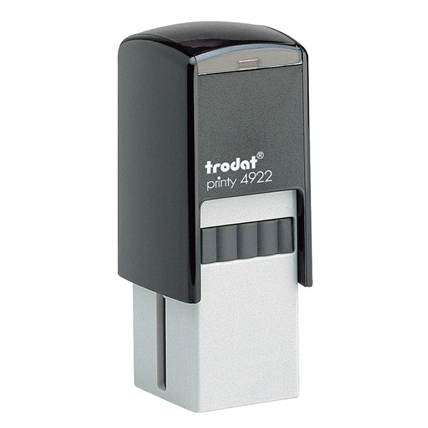 Timbro quadrato 4922 - personalizzabile - 20 x 20 mm - 5 righe - autoinchiostrante - Trodat