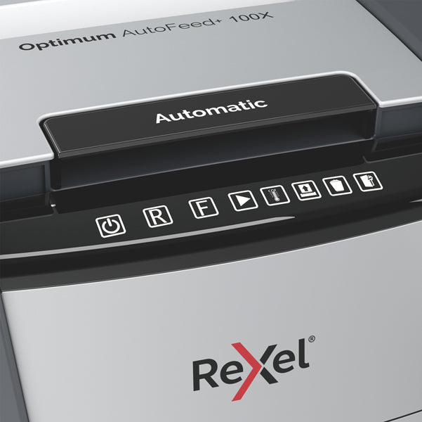 Distruggidocumenti Optimum AutoFeed+ 100X - a frammenti - Rexel
