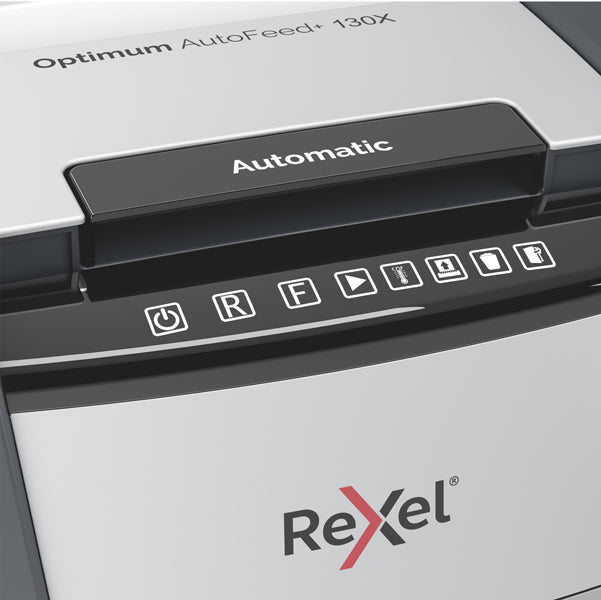 Distruggidocumenti Optimum AutoFeed+ 130X - a frammenti - Rexel