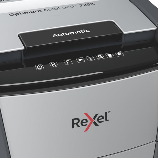 Distruggidocumenti Optimum AutoFeed+ 225X - a frammenti - Rexel