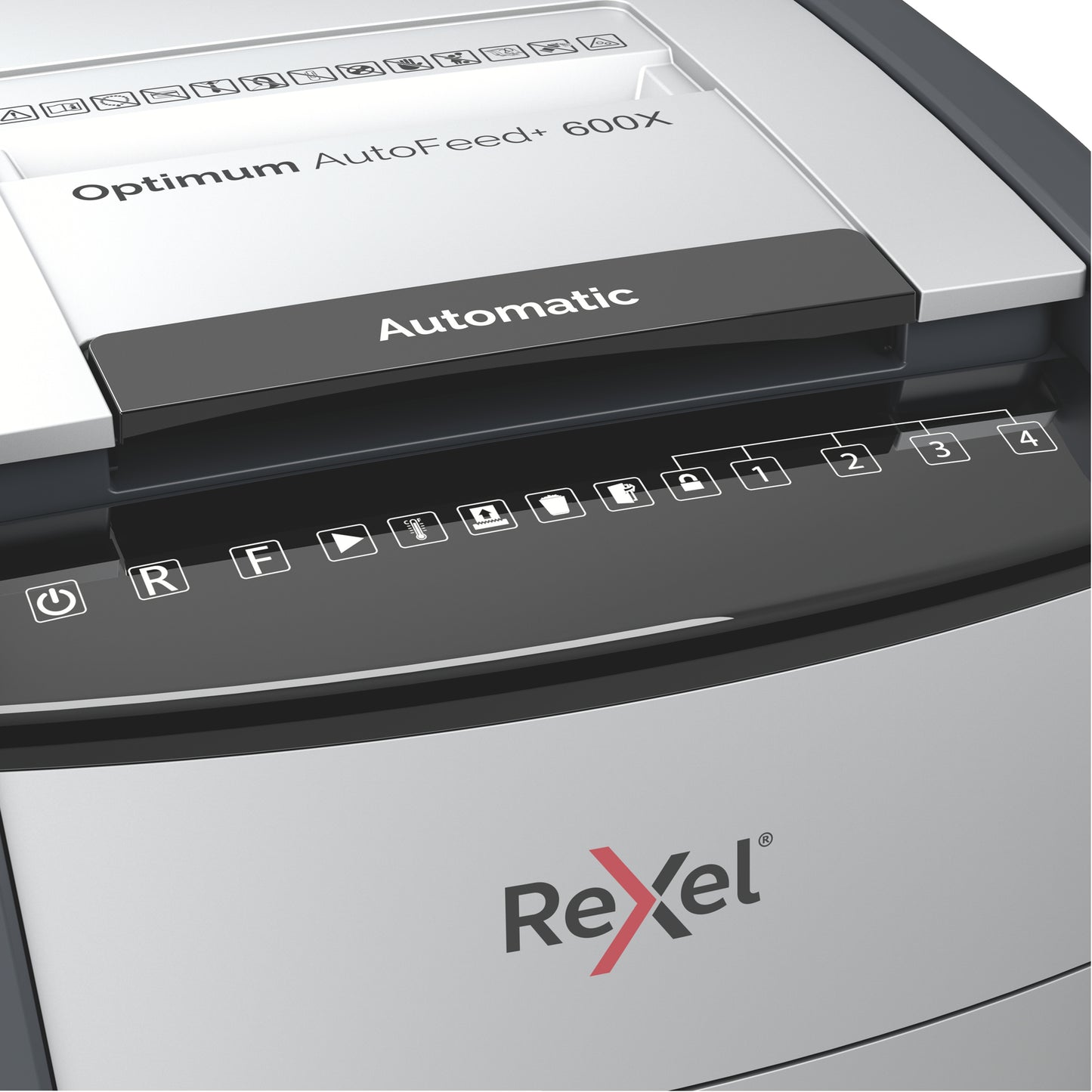 Distruggidocumenti Optimum AutoFeed+ 600X - a frammenti - Rexel