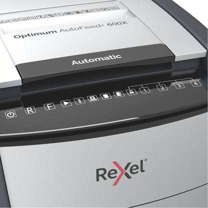 Distruggidocumenti Optimum AutoFeed+ 600X - a frammenti - Rexel
