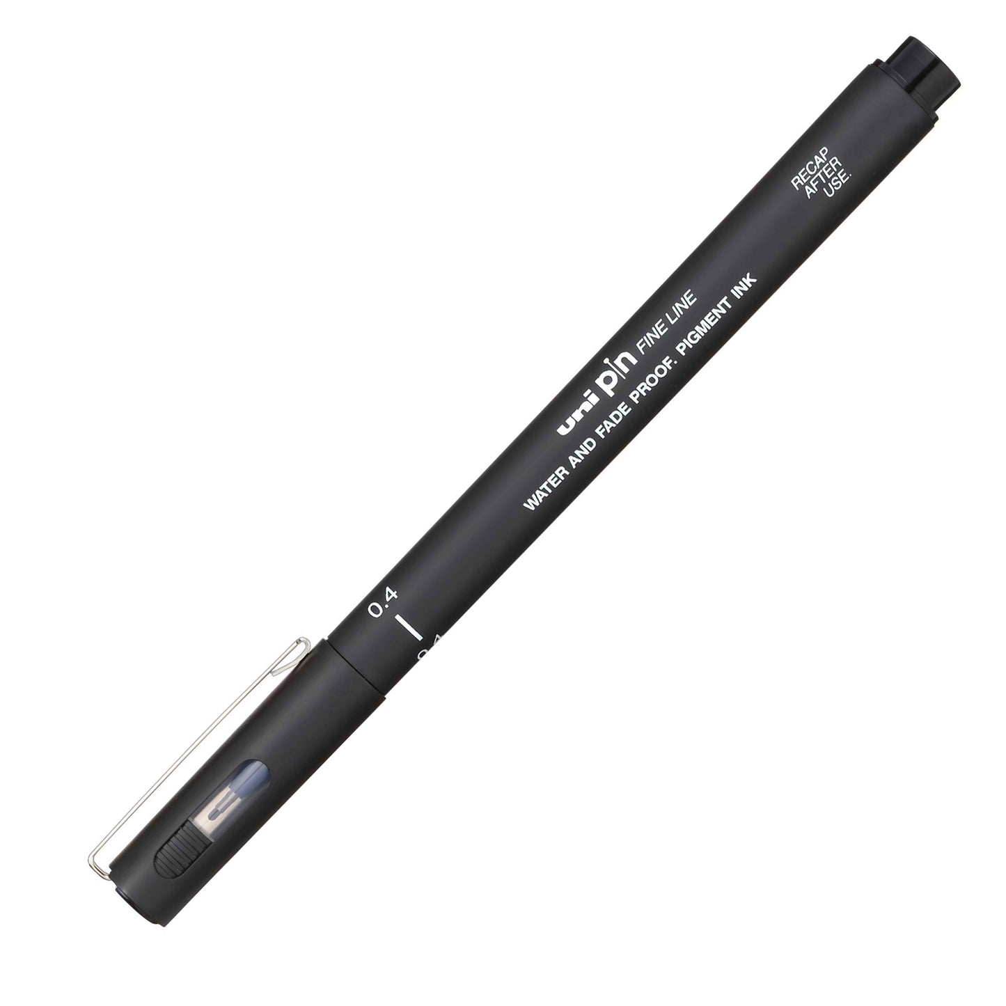 Pin fineliner - punta 0,4 mm - nero - Uni Mitsubishi