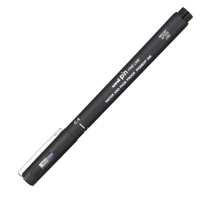 Pin fineliner - punta 0,4 mm - nero - Uni Mitsubishi