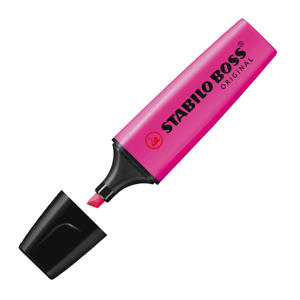 Evidenziatori Boss Original - colori assortiti fluo + pastel - Stabilo - deskset 23 pezzi