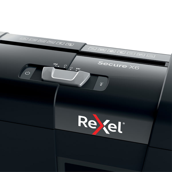 Distruggidocumenti Secure X6 - a frammenti - Rexel