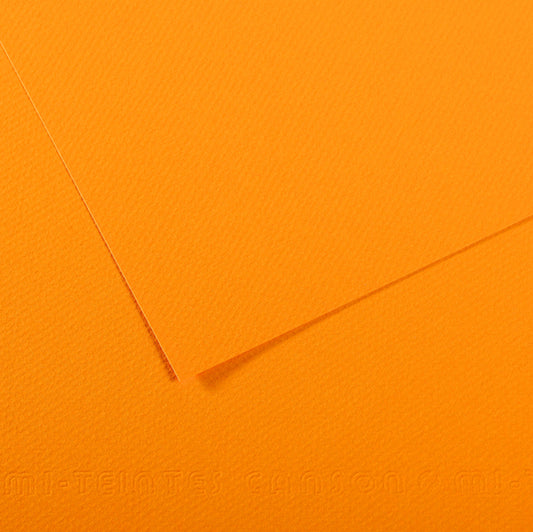 Foglio Mi-Teintes - A4 - 160 gr - giallo sole - Canson
