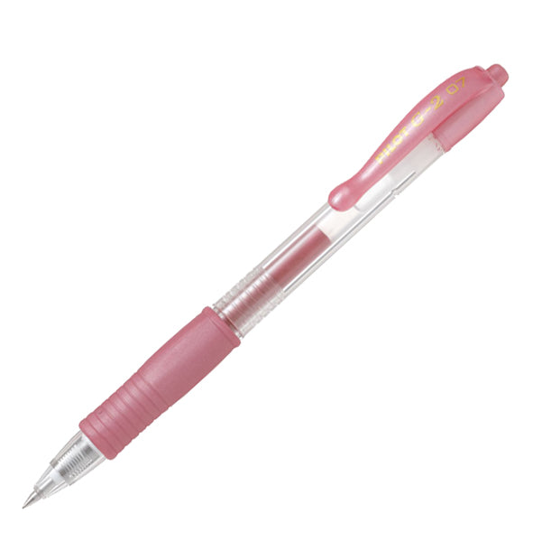 Roller gel scatto G-2 - 0,7 mm - colori assortiti metallic - Pilot - Display 60 pezzi