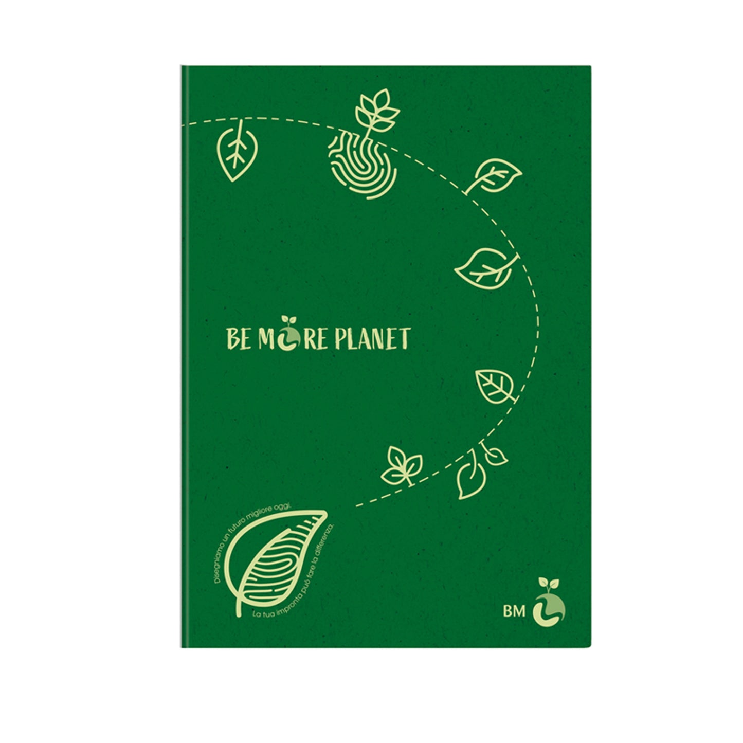 Maxiquaderno Be More Planet - A4 - 4 mm - 38 fogli - 80gr - BM