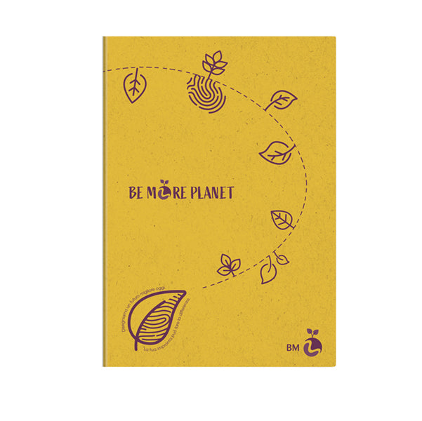 Maxiquaderno Be More Planet - A4 - 4 mm - 38 fogli - 80gr - BM