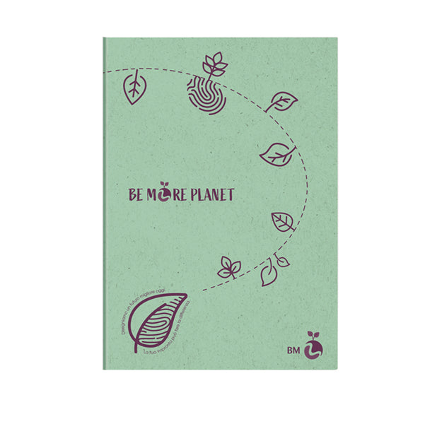 Maxiquaderno Be More Planet - A4 - 5 mm c/margine - 38 fogli - 80gr - BM