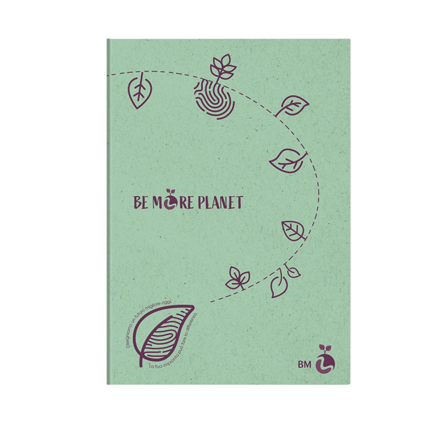 Maxiquaderno Be More Planet - A4 - 5 mm c/margine - 38 fogli - 80gr - BM