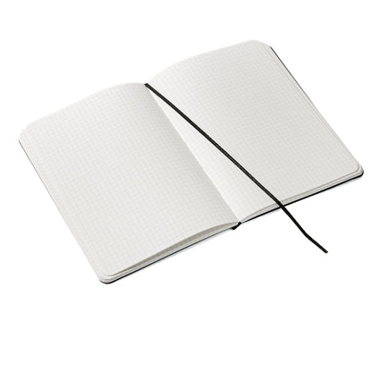 Taccuino Ecoqua Plus - con elastico - rilegatura cucita - A5 - 5 mm - 80 fogli - artracite - Fabriano