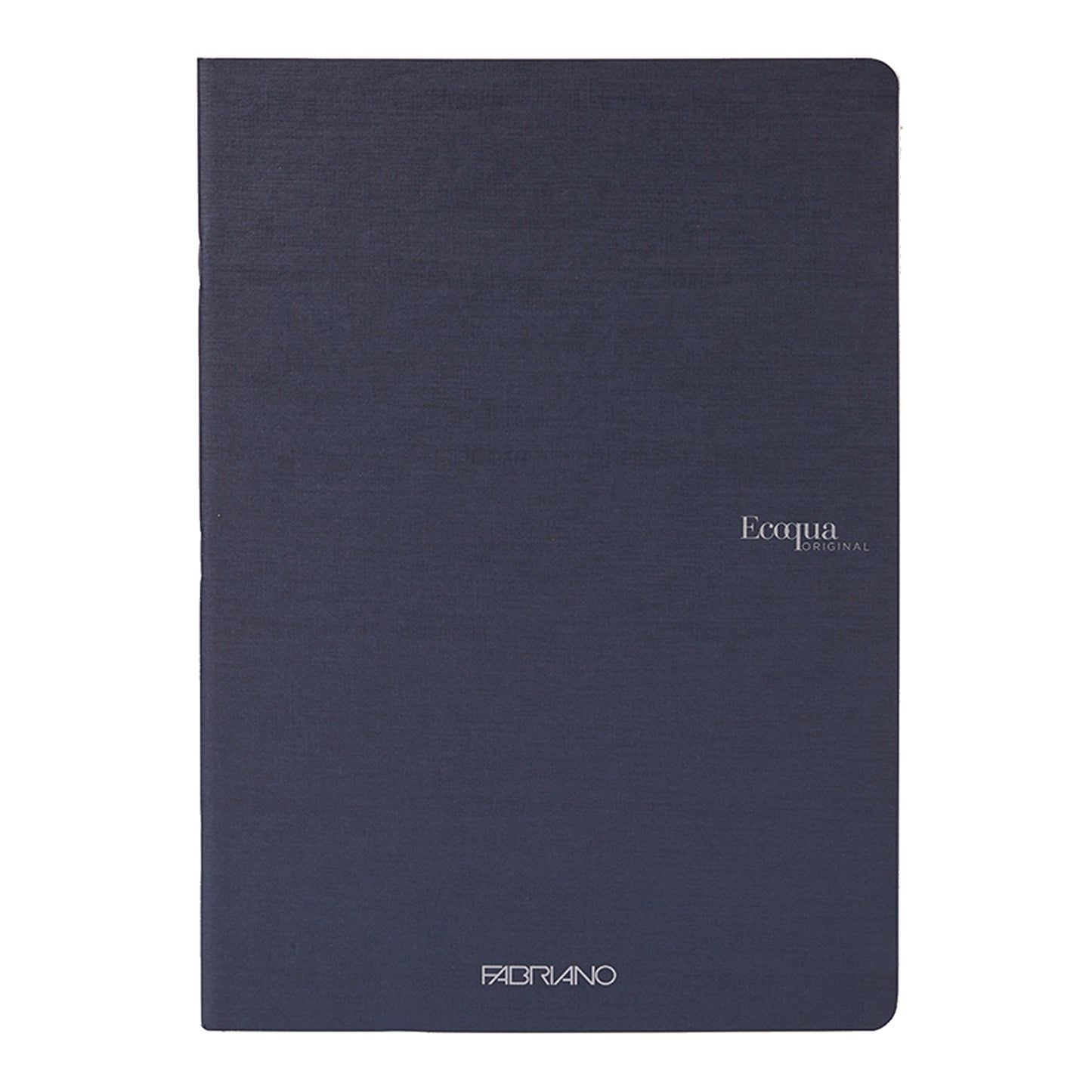 Maxiquaderno Ecoqua original PM - A4 - 1 rigo - 40 fogli - 90gr - blu scuro - Fabriano