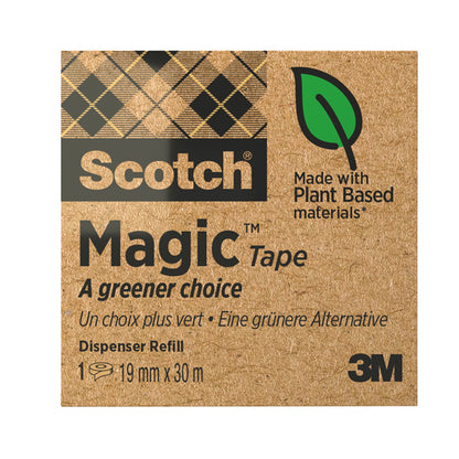 Nastro adesivo Magic 900 - 19 mm x 30 m - acrilico - trasparente - Scotch