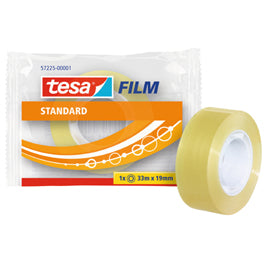 Nastro adesivo Tesafilm - confezionato singolarmente - 19 mm x 33 m - PP - trasparente - Tesa