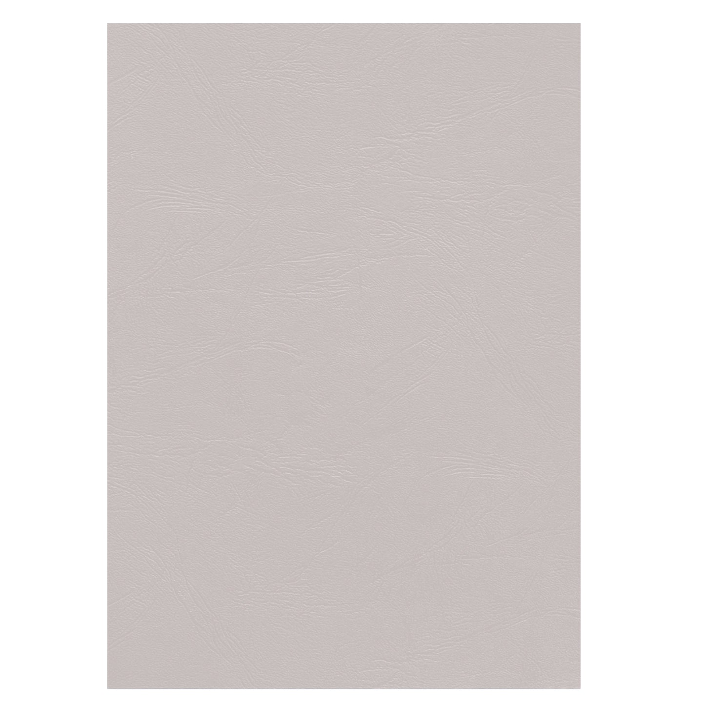Copertine per rilegatura - A4 - cartoncino groffrato semilpelle - 250 gr - bianco - Fellowes - conf.100 pezzi