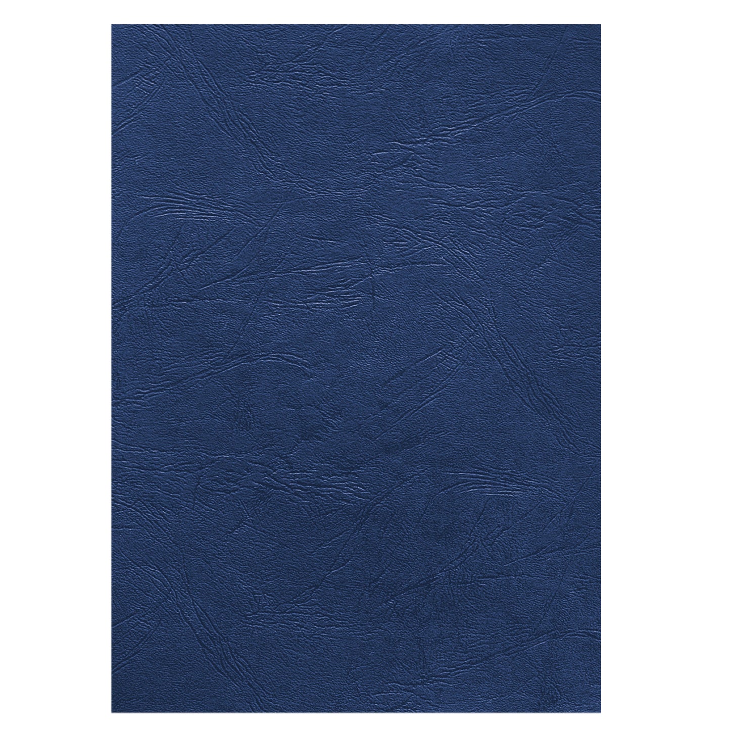 Copertine per rilegatura - A4 - cartoncino groffrato semilpelle - 250 gr - royal blu - Fellowes - conf.100 pezzi