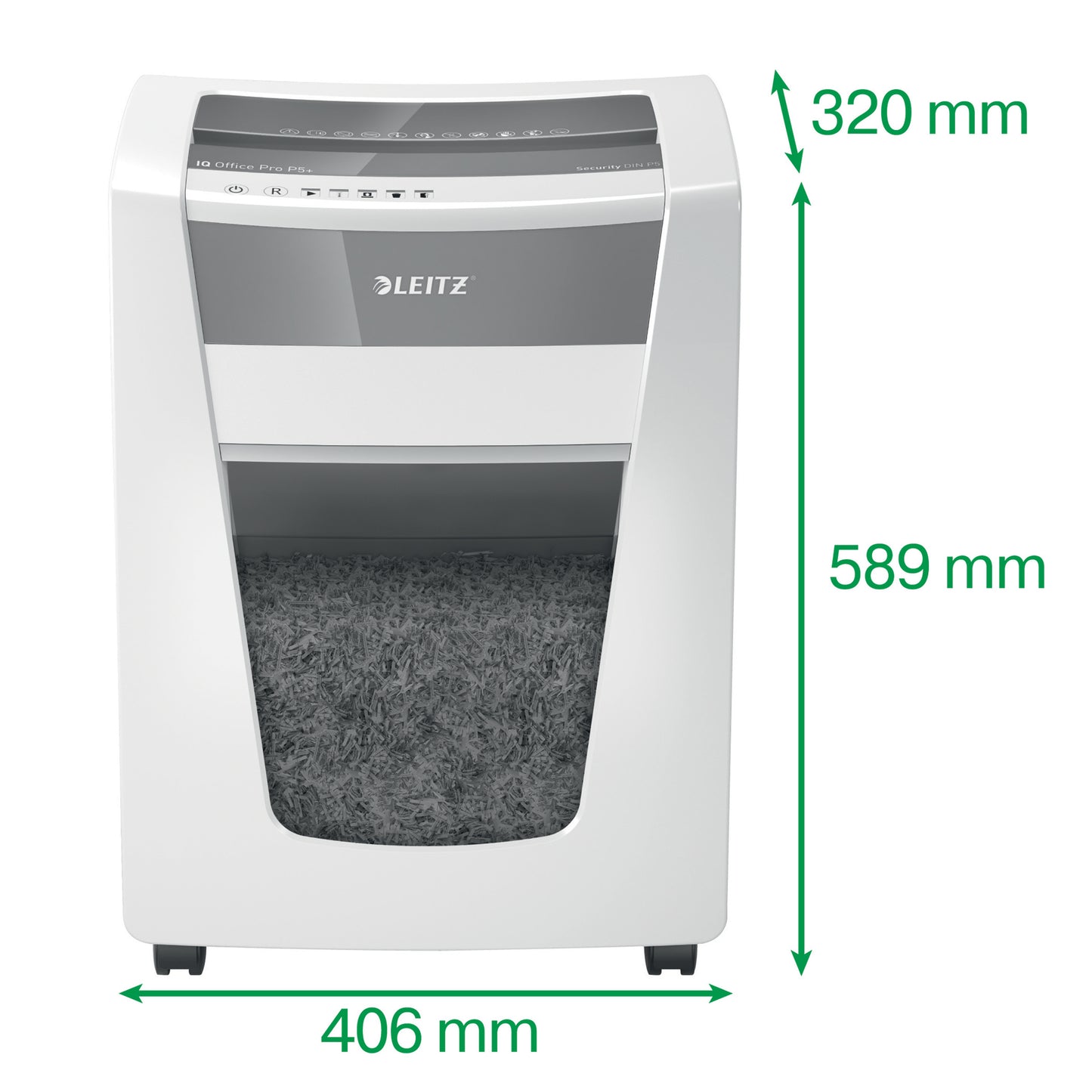 Distruggidocumenti Office Pro IQ P4 - a frammenti - Leitz