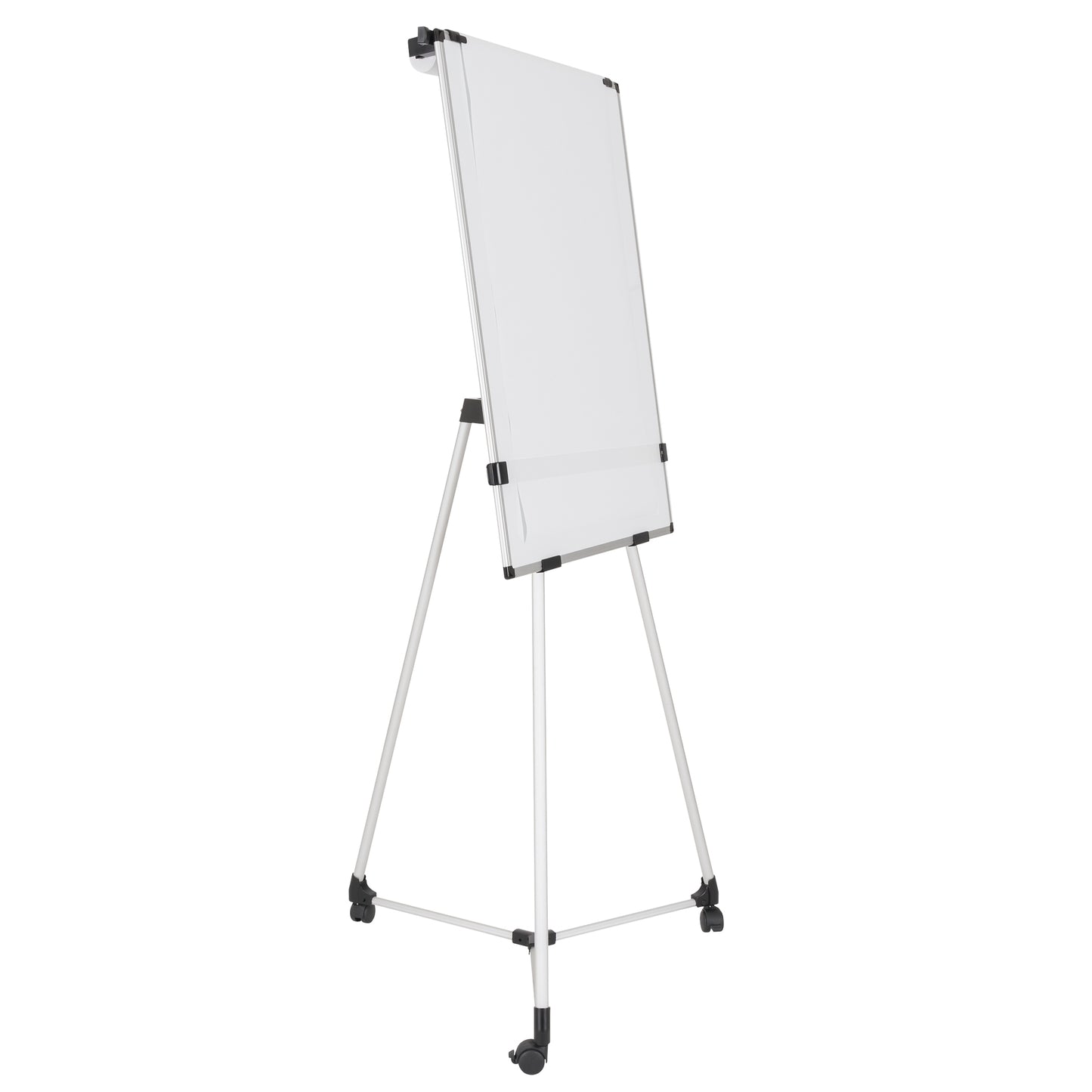 Portablocco magnetico Earth Kyoto - 70 x 100 cm - con base mobile, kit rotolo e bracci estensibili - Bi-Office