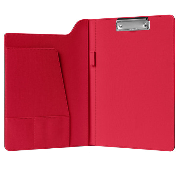 Portablocco Meet - con molla - 31 x 25 x 1,5 cm - rosso - In Tempo