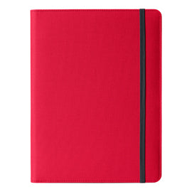 Portablocco Meet - con elastico - 31 x 25 x 1,4 cm - rosso - In Tempo