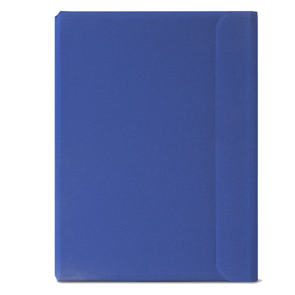Portablocco Meet - con alette magnetiche - 31 x 25 x 1,4 cm - blu - In Tempo
