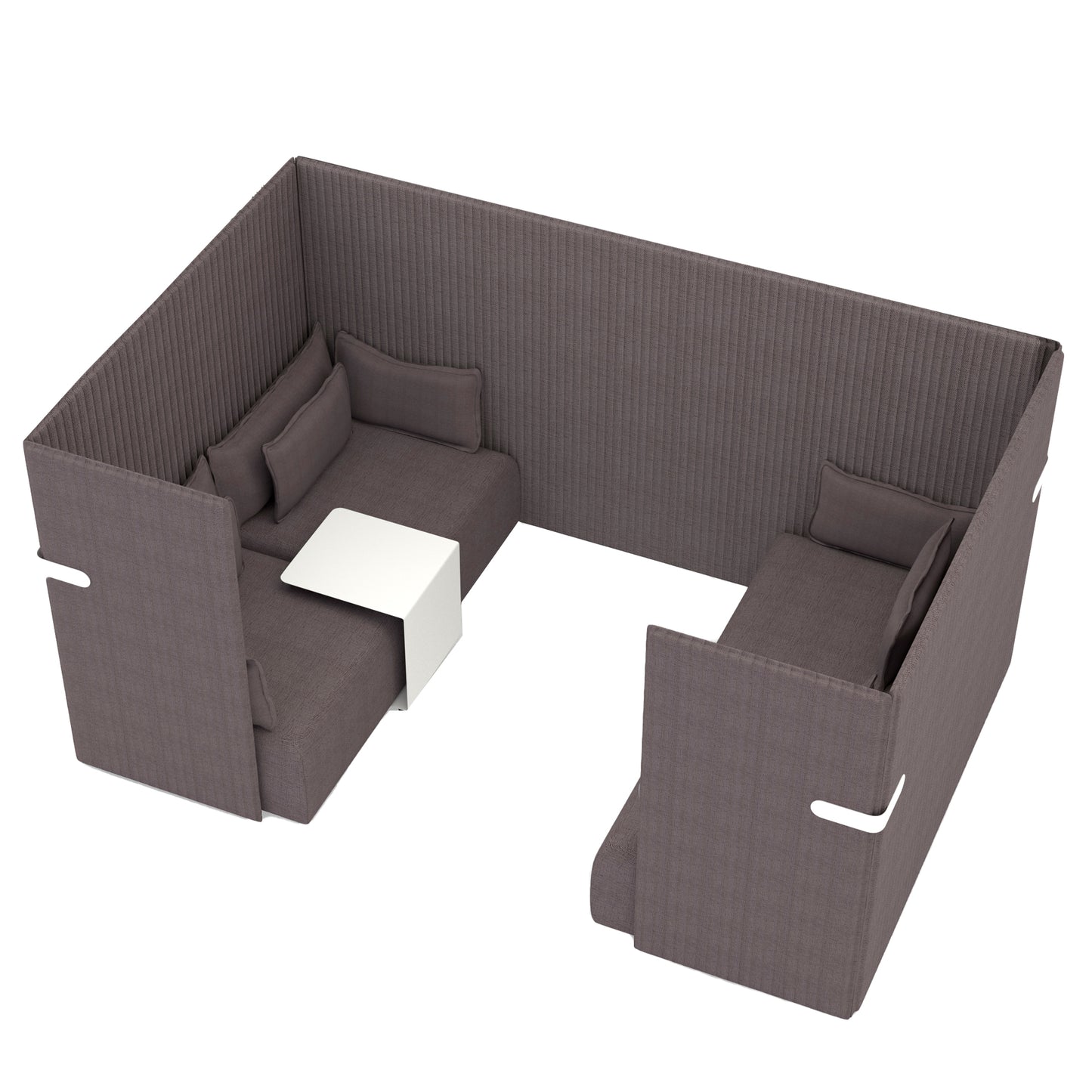 Divanetto Oasis OA3 - 3 posti - antracite - Unisit