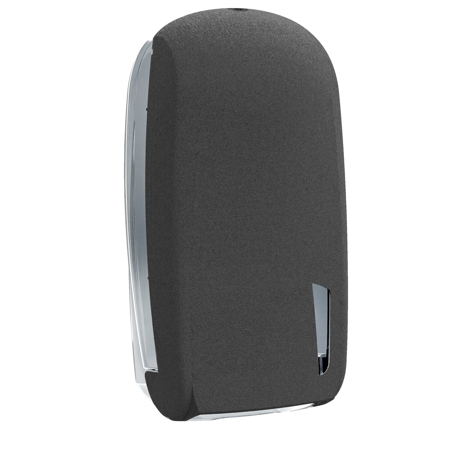 Dispenser carta igienica Skin - interfogliata - piegata a V e Z - 32,8 x 13,5 x 16,5 cm - 550/450 fogli - pietra - Mar Plast
