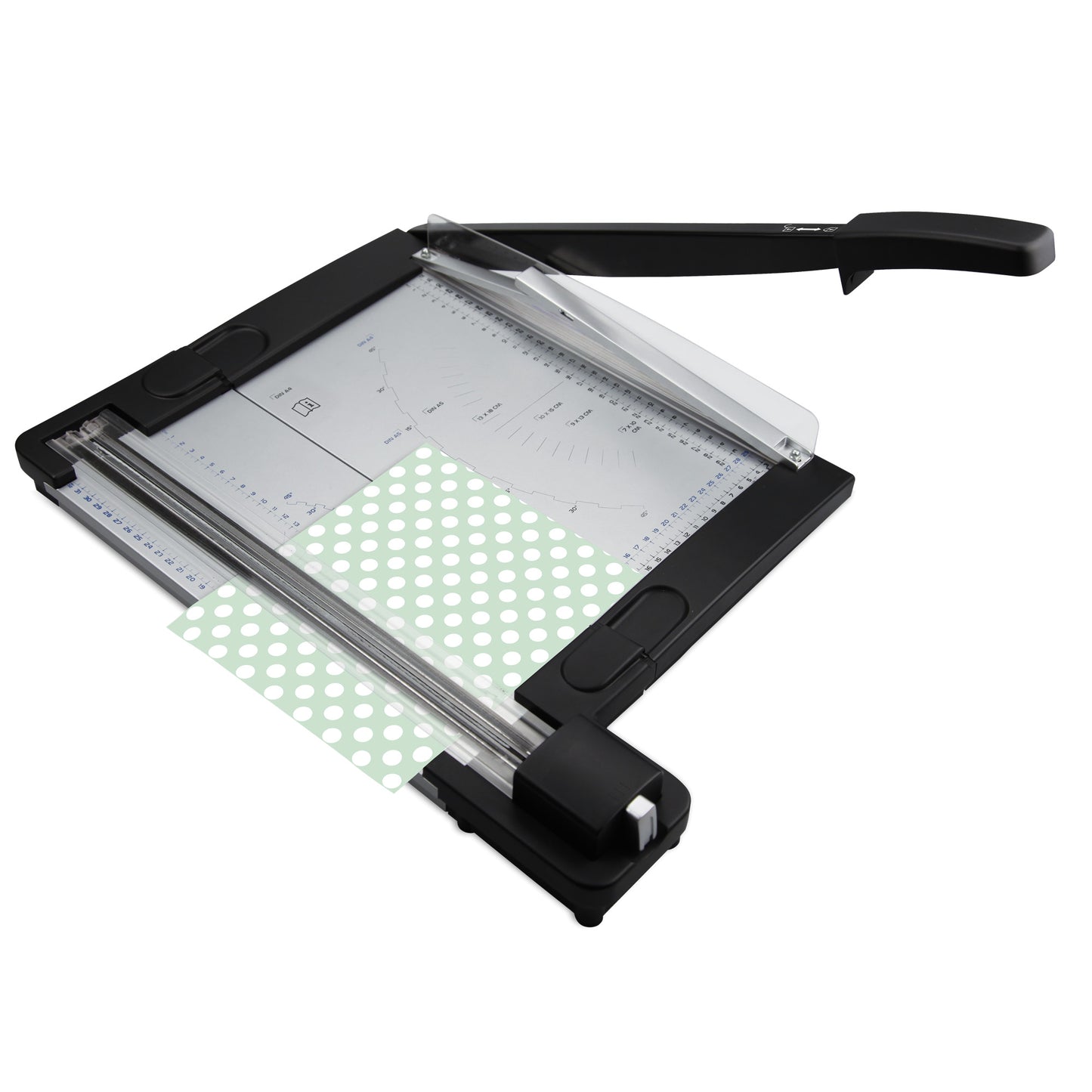 Taglierina Homeoffice 2in1 - lama rotante + ghigliottina - A4 - grigio/nero - Titanium