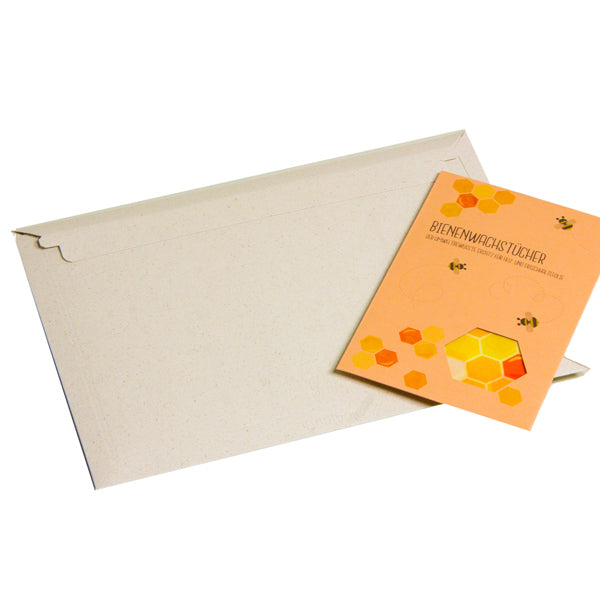 Busta Cart Grass - A4+ - 34,3 x 24 x 2,5 cm - cartoncino teso - grigio - Bong Packaging - conf. 100 pezzi