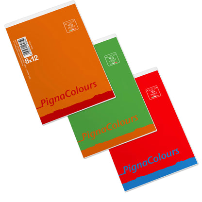 Blocco Colours - A7 -   80 x 120mm - 60 gr - 60 fogli - 5mm - Pigna