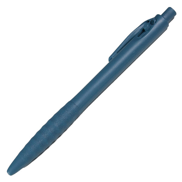 Penna detectabile retrattile - a lunga durata - leggermente ruvida - 14 cm - PP - rosso