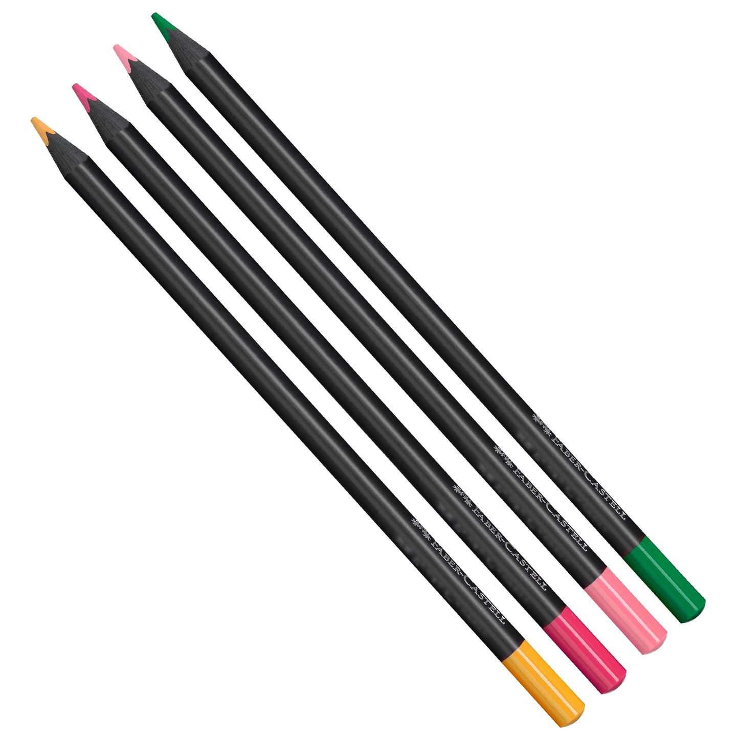Matite colorate triangolare Black Edition - colori assortiti - Faber-Castell - conf. 50 pezzi
