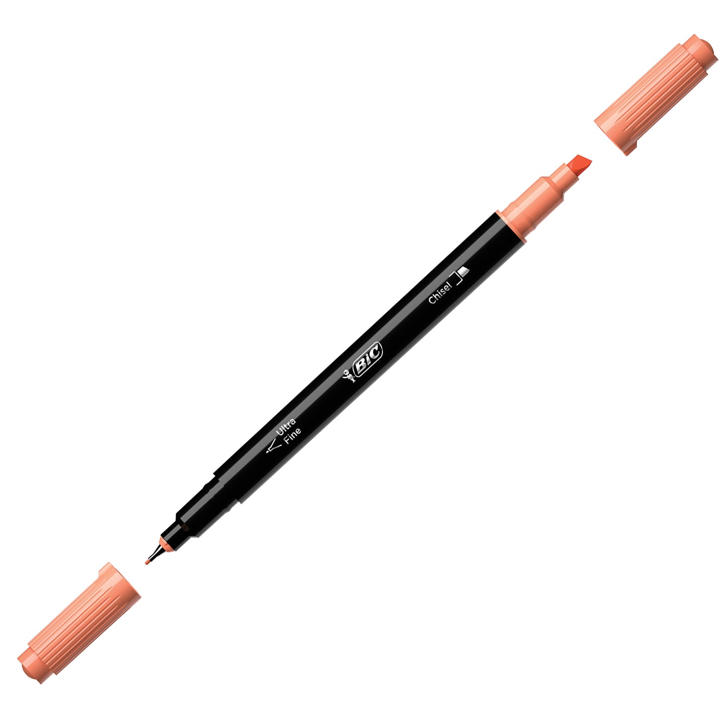 Evidenziatori dual tip Intensity - colori assortiti - Bic - conf. 6 pezzi