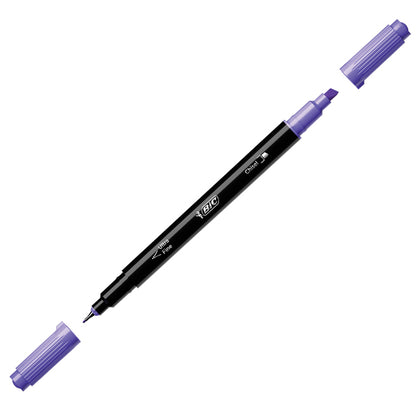 Evidenziatori dual tip Intensity - colori assortiti - Bic - conf. 6 pezzi