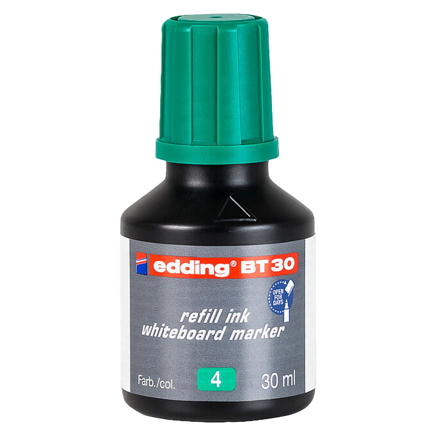 Ricarica inchiostro marcatore BT30 - 30 ml - verde - Edding