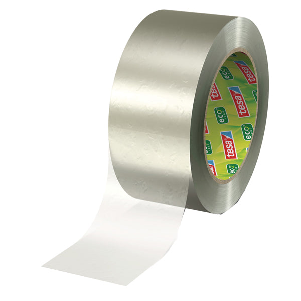 Nastro adesivo Tesapack Eco - ultra strong ecoLogo - 5 cm x 66 m - trasparente - Tesa